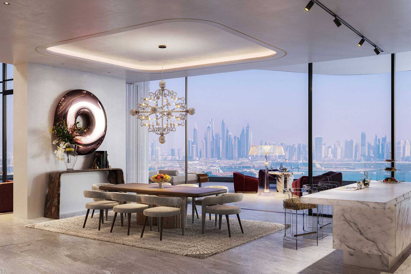Apartment with 4 bedrooms in Palm Jumeirah, Dubai